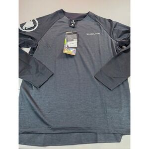 Endura SingleTrack Long Sleeve Cycling Jersey Pewter Grey E3214PW/5 Mens Large